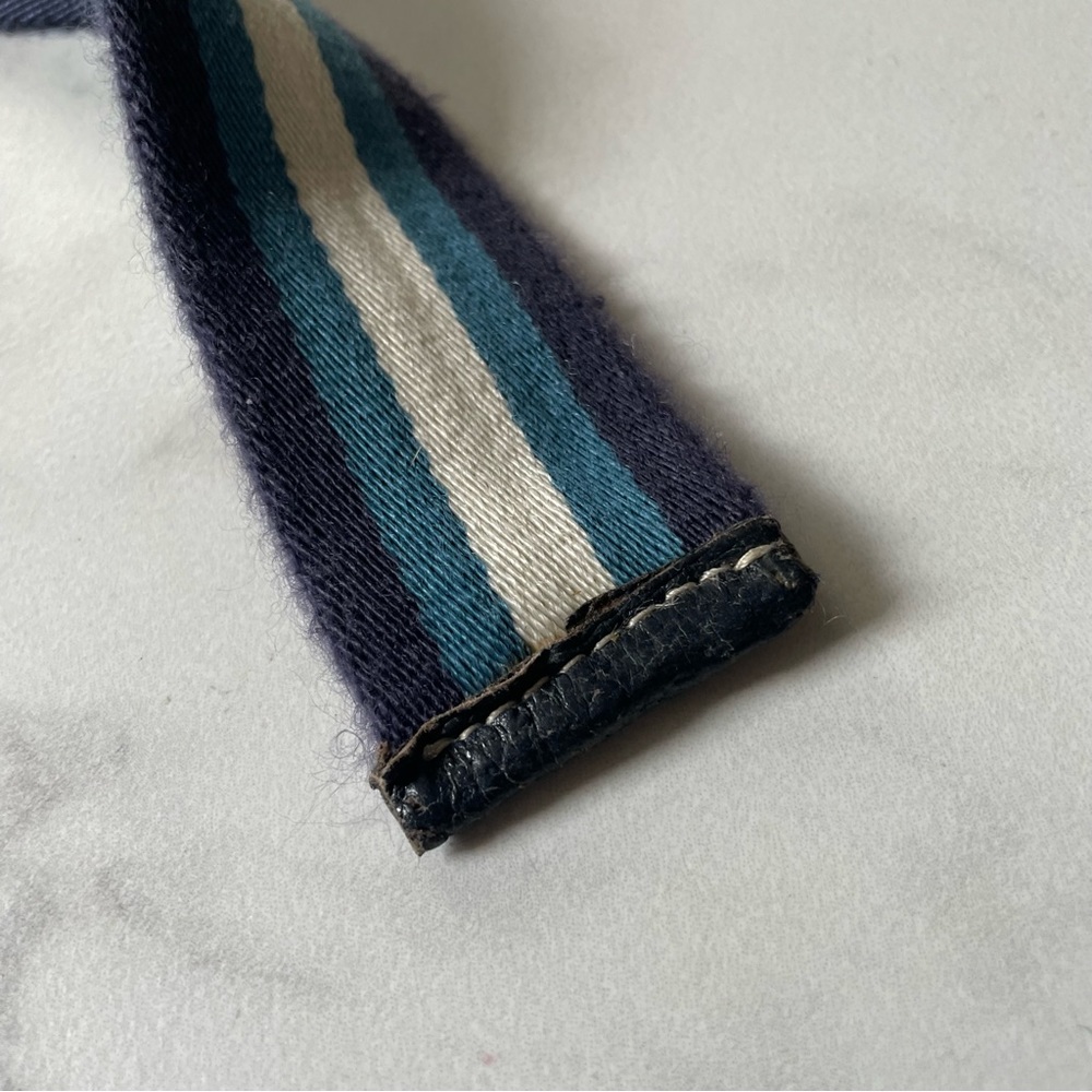 GUCCI sherry line d-ring striped belt - Picture 9 of 9